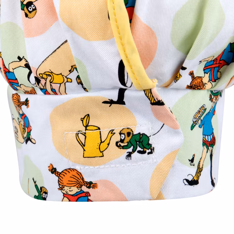 Pippi bakar kockmössa pastell