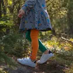 Pippi Prick leggings gröna