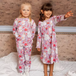 Mumin Smycken pyjamas lila - Stl. 86/92cl