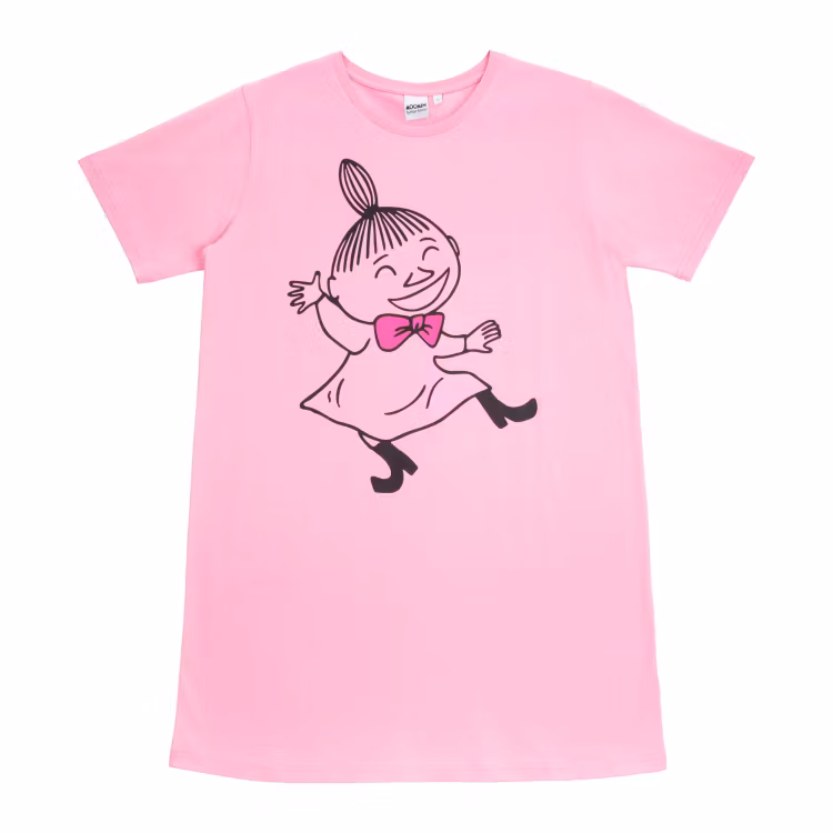 Mumin Glada My nattlinne rosa