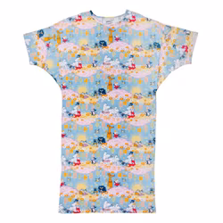 Mumin Om kvällen kaftan ljusblå