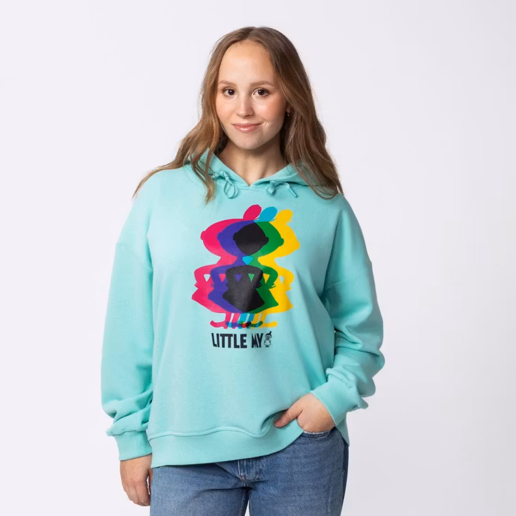 Mumin Salla huvtröja My mintgrön