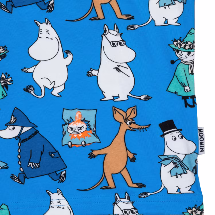 Mumin Pojkgäng t-shirt blå