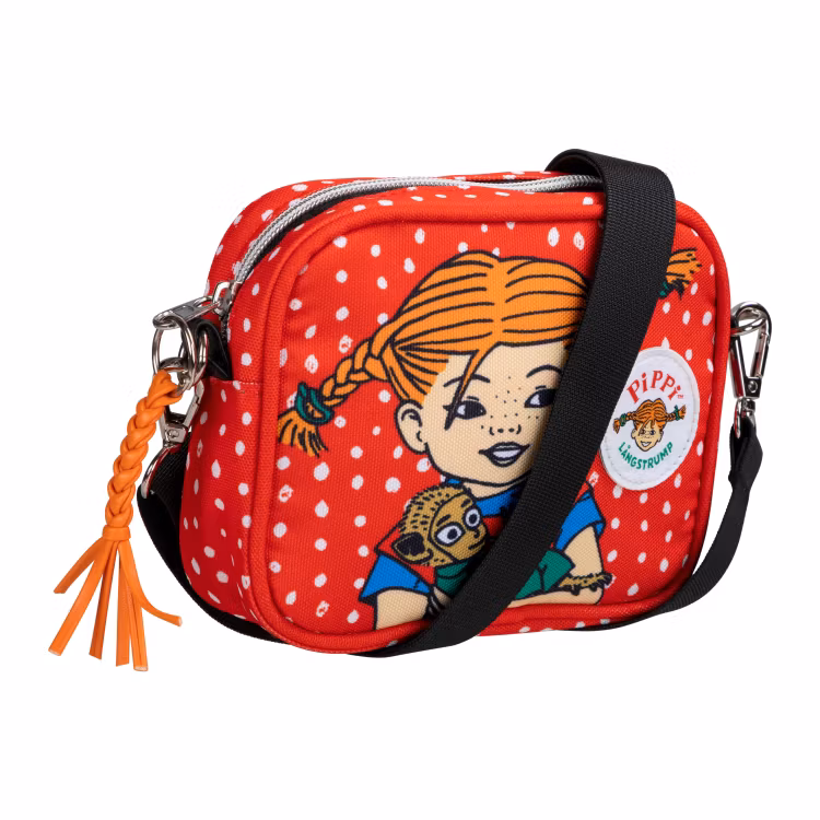 Pippi Metka väska Kram röd