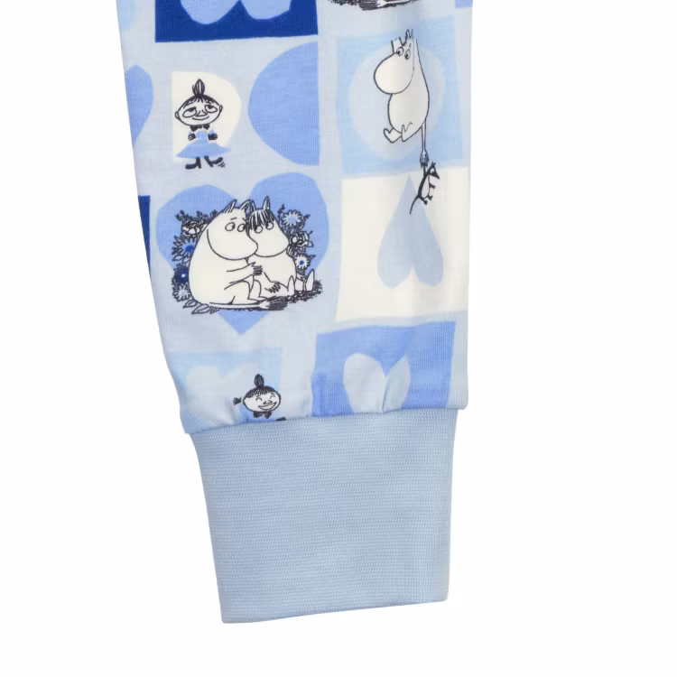 Mumin Älskad pyjamas blå