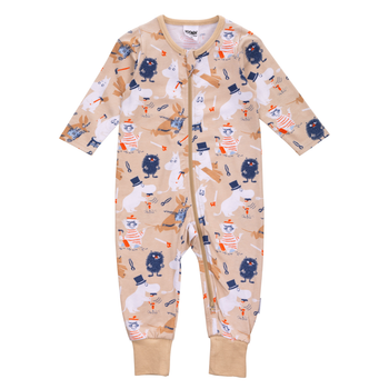 Mumin Byggare pyjamas beige