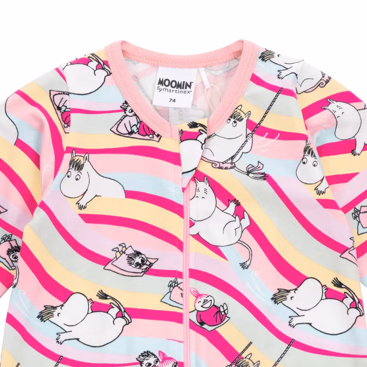 Mumin Kana pyjamas rosa
