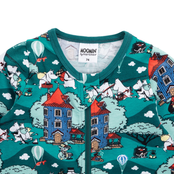 Mumin Gård pyjamas teal