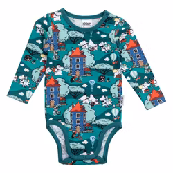 Mumin Gård body teal