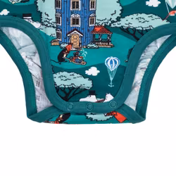 Mumin Gård body teal