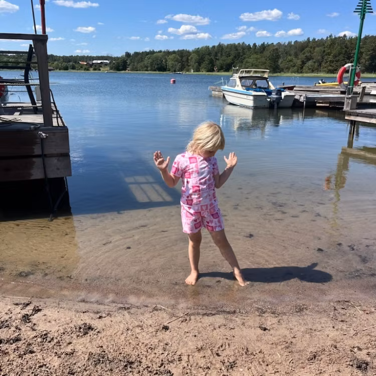 Mumin Älskad shortspyjamas rosa