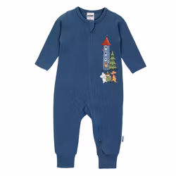 Mumin Muminhuset pyjamas mörkblå
