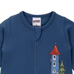 Mumin Muminhuset pyjamas mörkblå