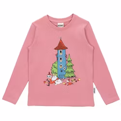 Mumin Muminhuset tröja rosa