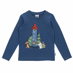 Mumin Muminhuset tröja Mblå