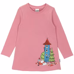 Mumin Muminhuset tunika rosa
