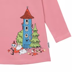 Mumin Muminhuset tunika rosa