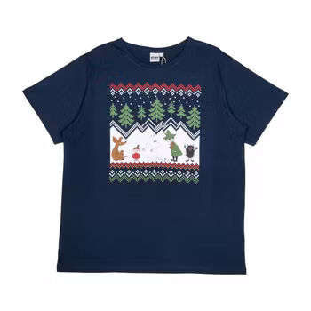 Mumin Alvi t-shirt Bergstrakt mörkblå