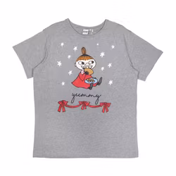 Mumin Alvi t-shirt Yummy mörkgrå