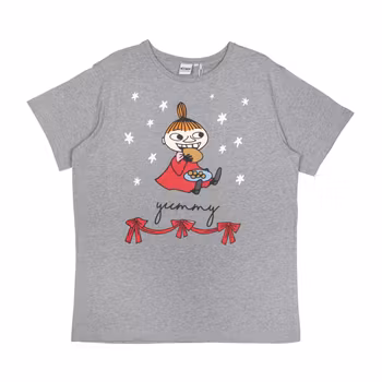Mumin Alvi t-shirt Yummy mörkgrå