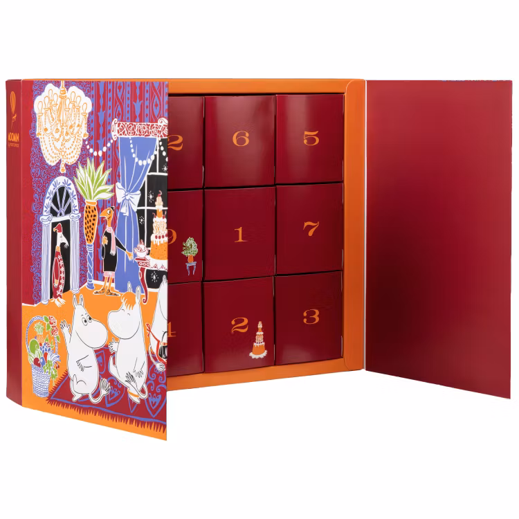 Mumin strumpjulkalender - Stl. 37/41