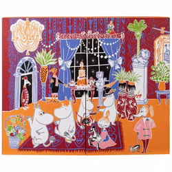Mumin strumpjulkalender 12 luckor - Stl. 37/41