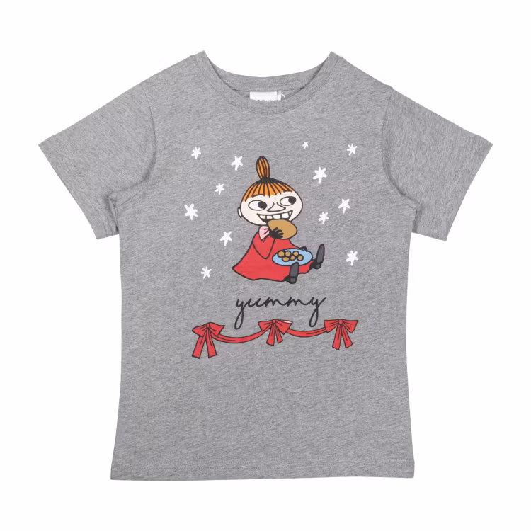 Mumin Yummy t-shirt mörkgrå