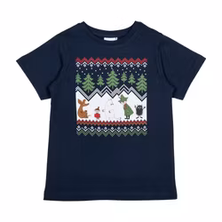 Mumin Bergstrakt t-shirt mörkblå
