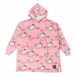 Mumin Viima jättehoodie Tupplur rosa Onesize