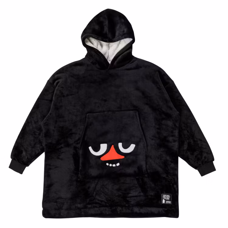 Mumin Viima jättehoodie Stinky svart Onesize