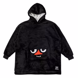 Mumin Viima jättehoodie Stinky svart Onesize