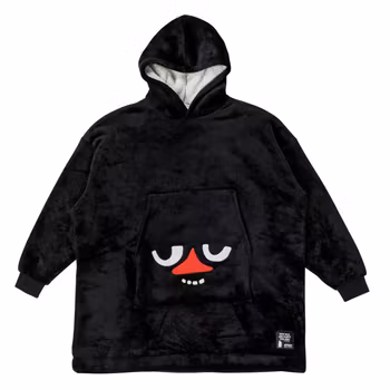 Mumin Viima jättehoodie Stinky svart Onesize