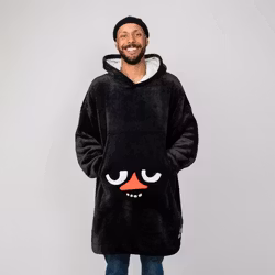 Mumin Viima jättehoodie Stinky svart Onesize