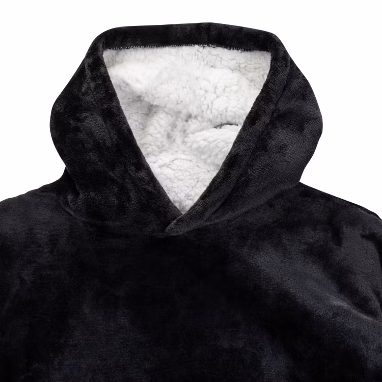Mumin jättehoodie Stinky svart Onesize barn