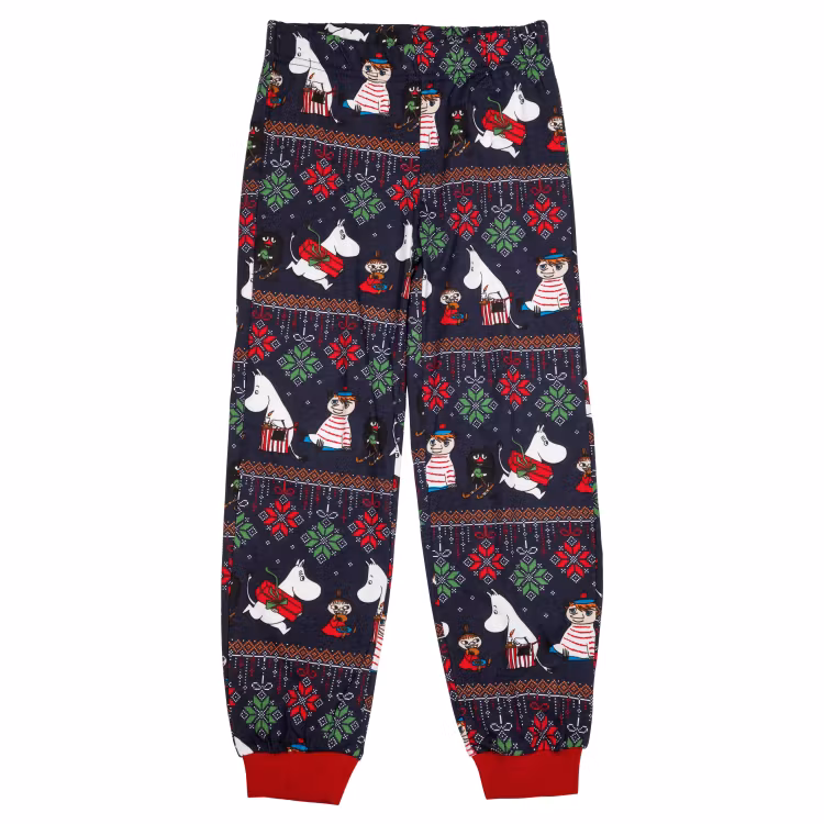 Mumin Ornament pyjamas mörkblå