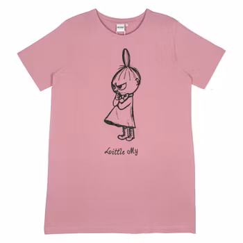 Mumin Iina nattlinne Little My dam rosa