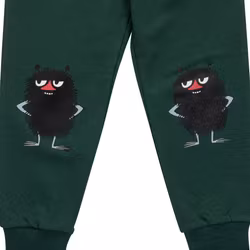 Mumin Kraftfull collegebyxa grön