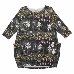 Mumin Ira tunika Vårkastanj grå