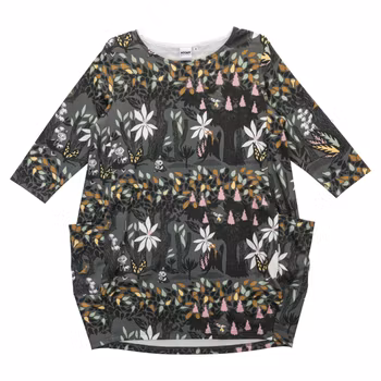 Mumin Ira tunika Vårkastanj grå