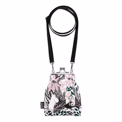 Mumin Vinssi axelremsväska Vårkastanj grön