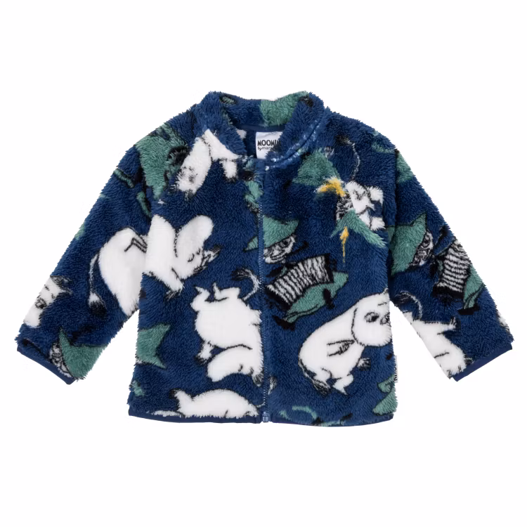 Mumin Bästisar jacka baby blå