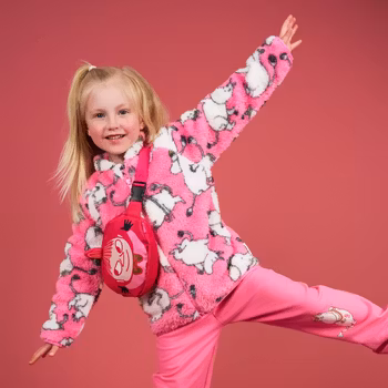 Mumin Turturduvor jacka rosa