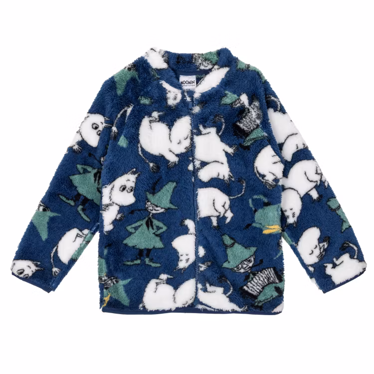 Mumin Bästisar jacka blå
