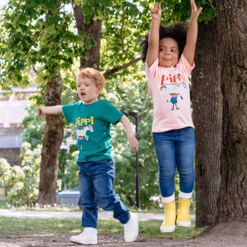 Pippi t-shirt Grön