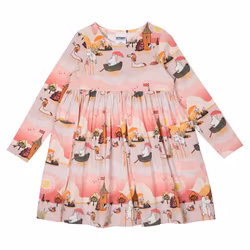 Mumin Störtflod klänning beige