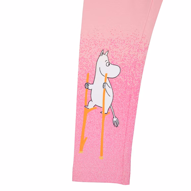 Mumin Störtflod leggings rosa