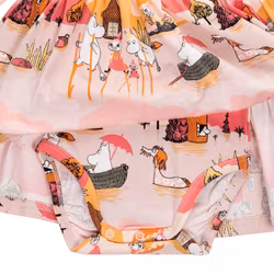 Mumin Störtflod bodyklänning beige