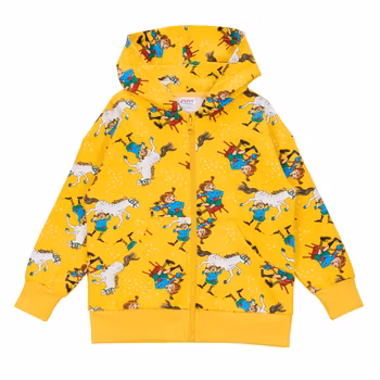 Pippi Självsäker munkjacka gul