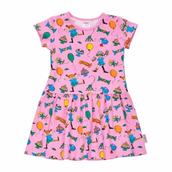 Pippi Fest klänning rosa