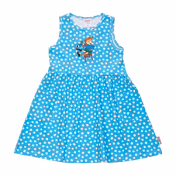 Pippi Prickigt klänning ljusblå